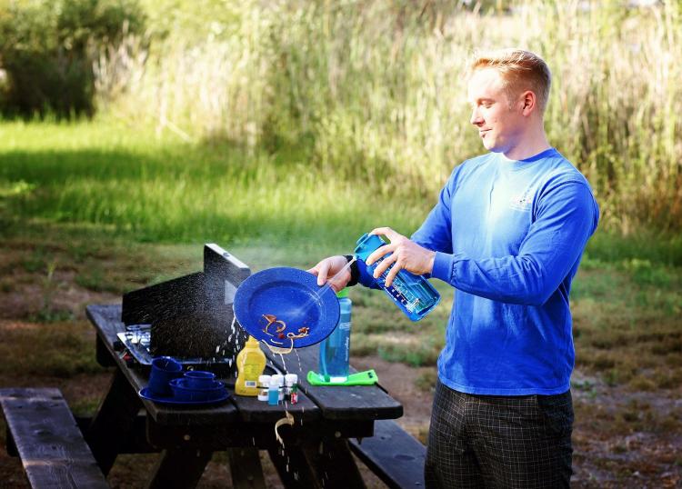 Aquabot Multi-function Water Bottle - Mister & Sprayer