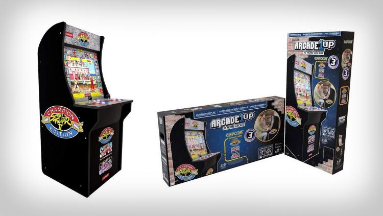 Arcade1Up Mini 4 Foot Retro Arcade Machine - 3/4 scale replica cabinet arcade machine