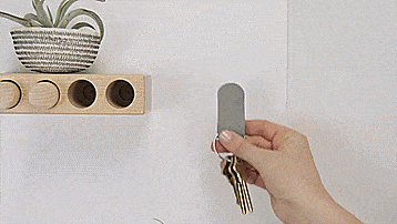 Artifox Minimal Wall Shelf - Magnetic Wall shelf lets you create your own unique arrangements