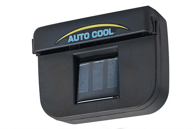 Auto Cool Solar Powered Air Ventilation Fan - Keeps Your Car Cool While Parked On Hot Sunny Days