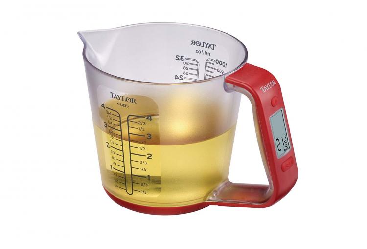 Digital Measuring Cup and Scale Temperature Volume Measurement