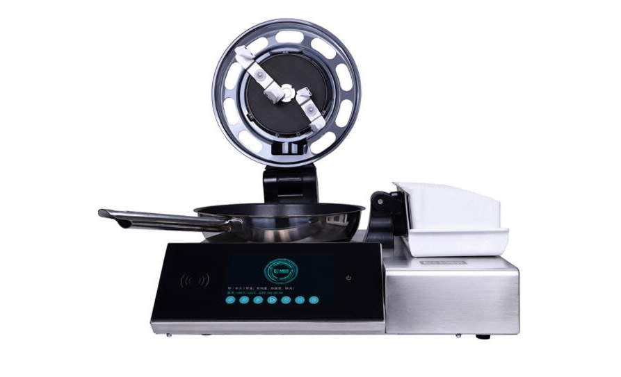 Automatic Fried Rice Maker Robot - Auto dumping stir-fry cooking machine