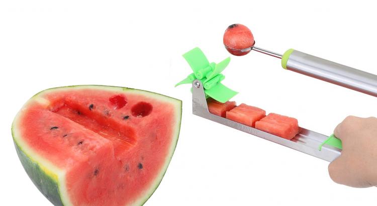 Yueshico's $13 Watermelon Slicer Cubes Fruit in 2 Minutes