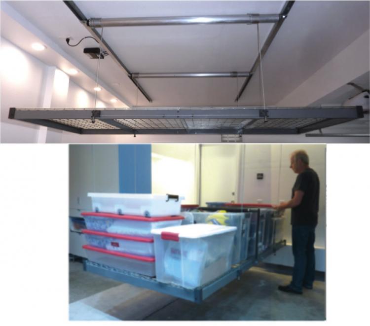 Auxx-Lift - Remote Controlled Storage Lift - Motorized Garage/Basement Storage Lift System