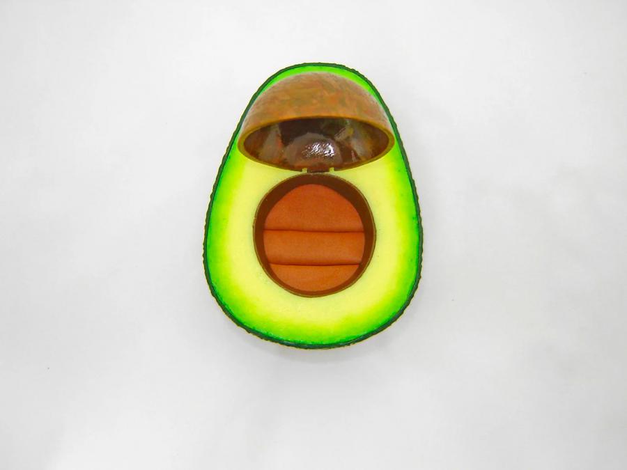 Avocado Ring Holder Box