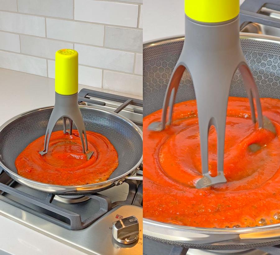 This Automatic Pan Stirrer