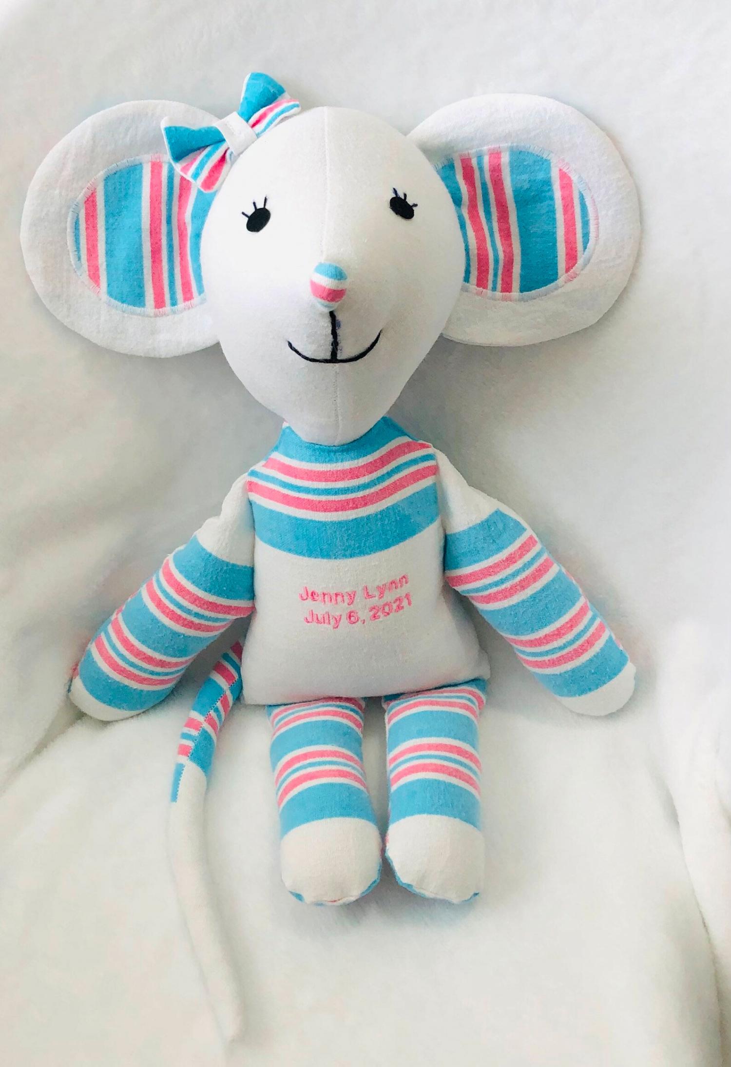 Turn Your Babys Hospital Blanket Into a Keepsake Stuffed Animal
