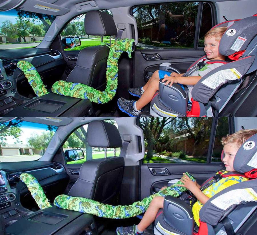 car tube air-conditioner expanding tube for kids in backseat