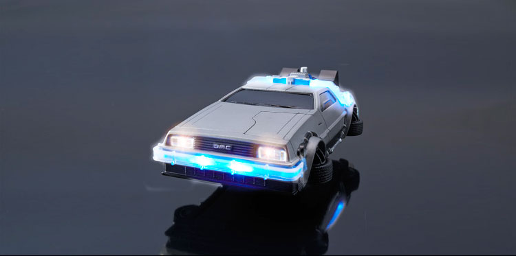 Back To The Future DeLorean Car iPhone Case