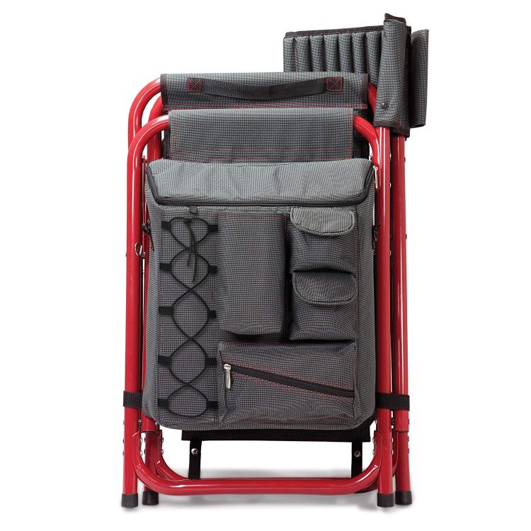 Folding Backpack Chair With Cooler And Side Table