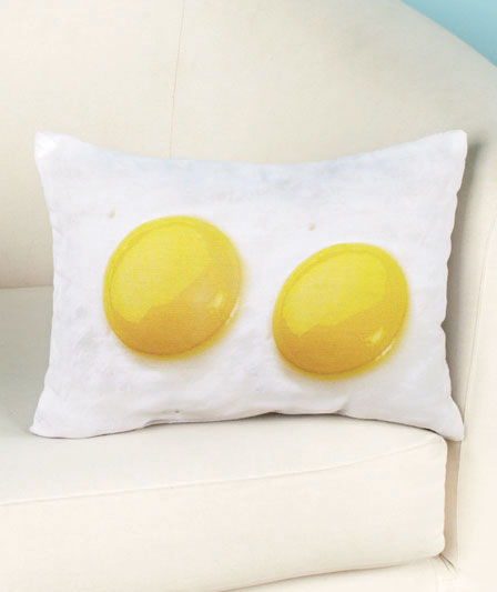 Bacon and Eggs Pillow and Blanket