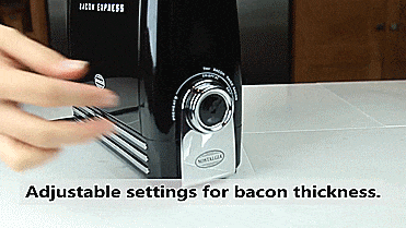 Nostalgia Bacon Express - Instant Bacon Making Grill - Quick Bacon Maker