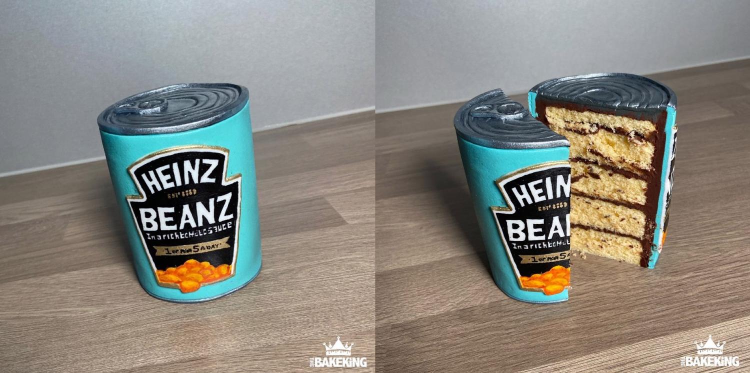 Can Of Beans Cake - Realistic Can Of Beans Cake