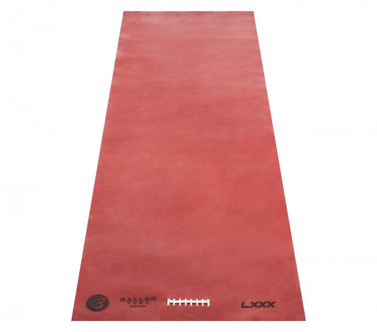 Baller Yoga - Yoga Mat Made From Football Leather - Pigskin Yoga Mat