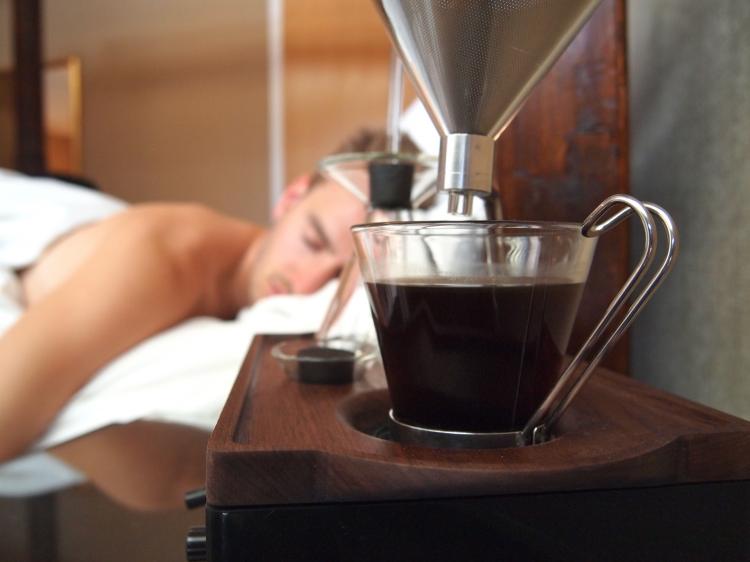 The Barisieur Coffee Brewing Alarm Clock - Coffee Alarm Clock