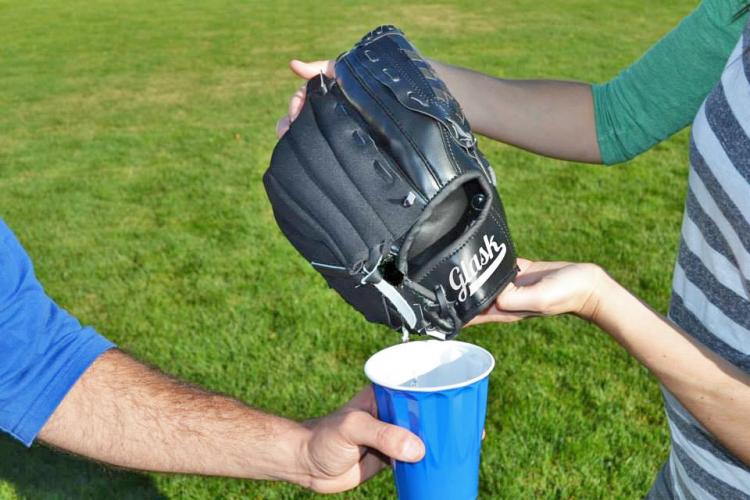 Glask - Baseball Glove Flask
