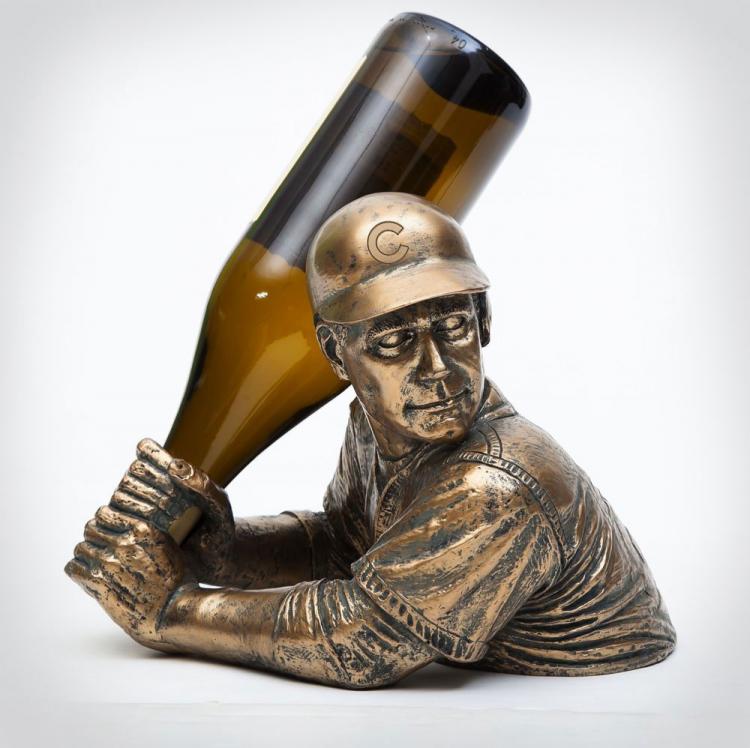 Baseball Player Wine Holder