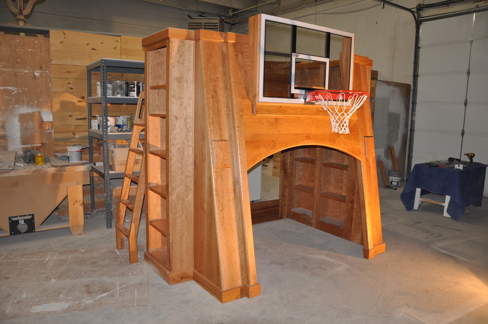 Basketball Hoop Bunk Bed, Basketball Bunk Bed