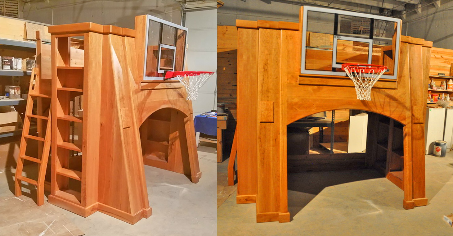 Basketball Hoop Bunk Bed