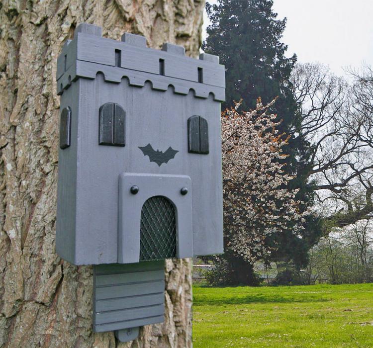 Bat Castle DIY Backyard Bat House - Vampire Castle Bat House