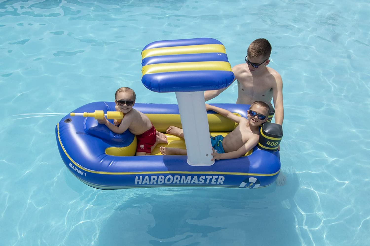 boat shaped paddling pool