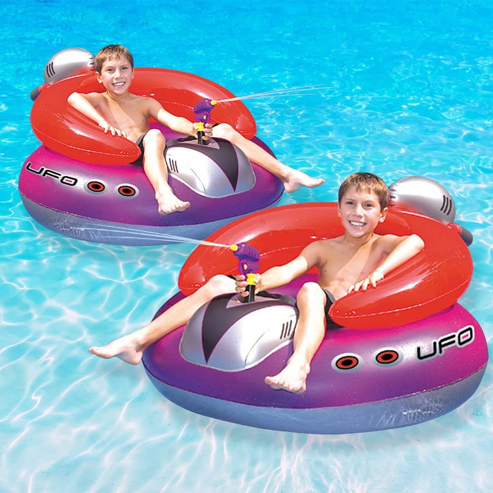 pool float with water gun