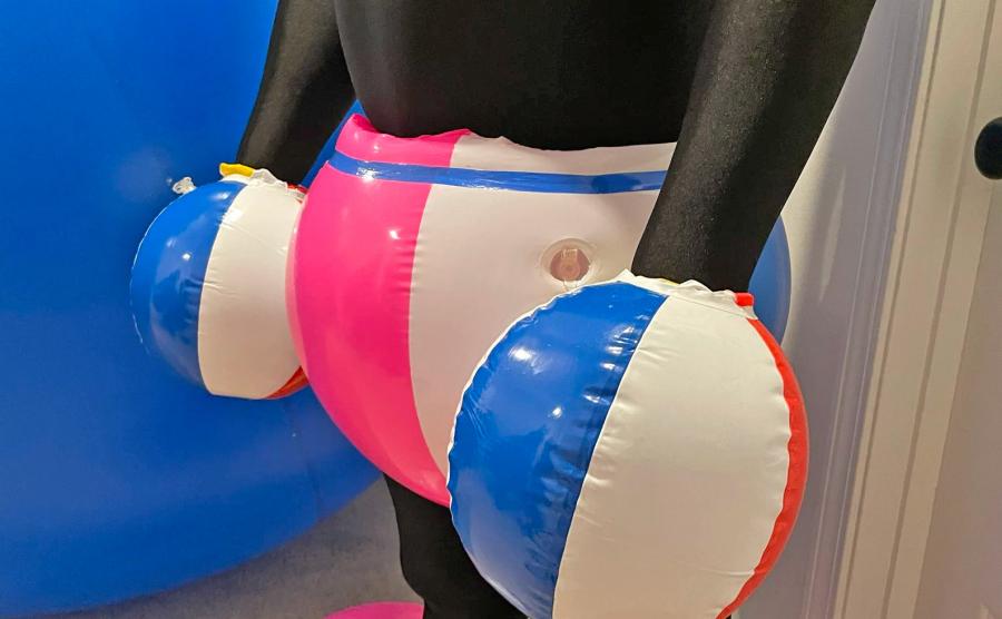 Inflatable Beach Ball Swimsuit