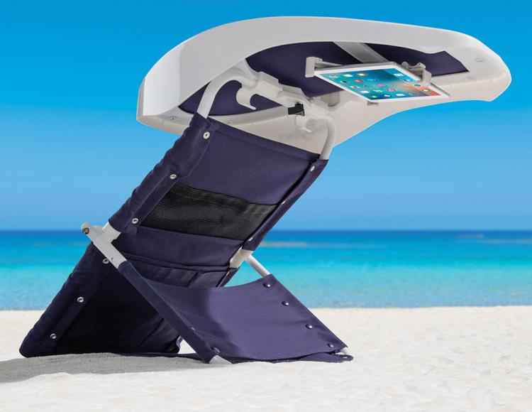 Beachgoer's Reading Room - ShadyFace Sunshade - Shaded reading area for the beach