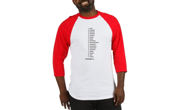 Beard Measurement Chart - T-shirt