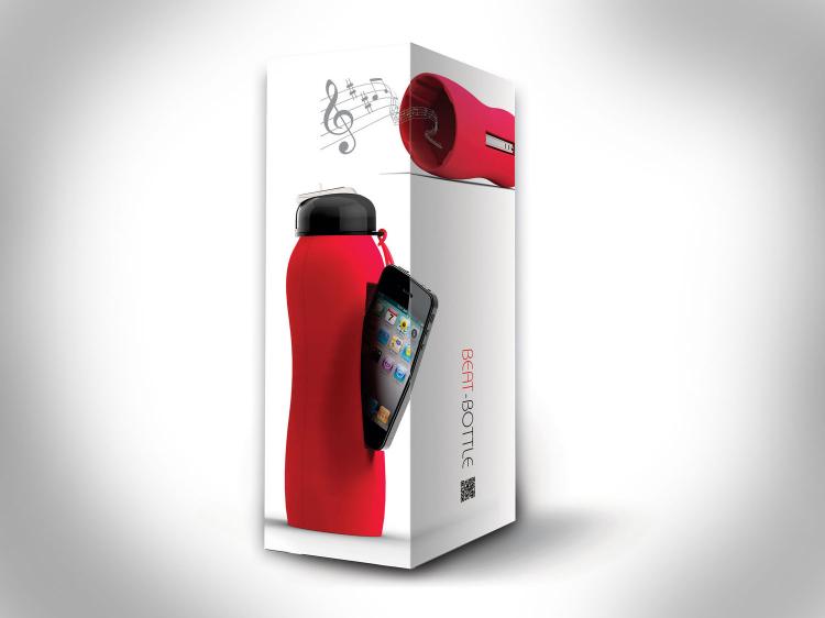 Beat Bottle - Water Bottle That Holds Your iPhone