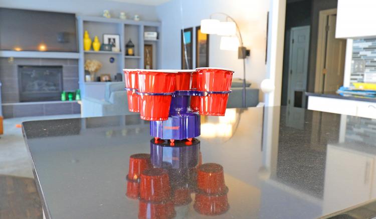 Beer Pong Robot With Edge Detection and Remote Control - Pong Bot