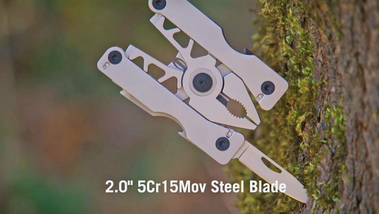 SOG Sync II - Belt Buckle Multi-tool - Belt buckle that's filled with tools