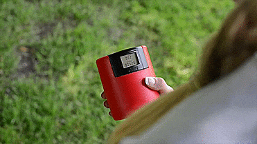 Bevometer Beer Tracking Koozie Counter - gif