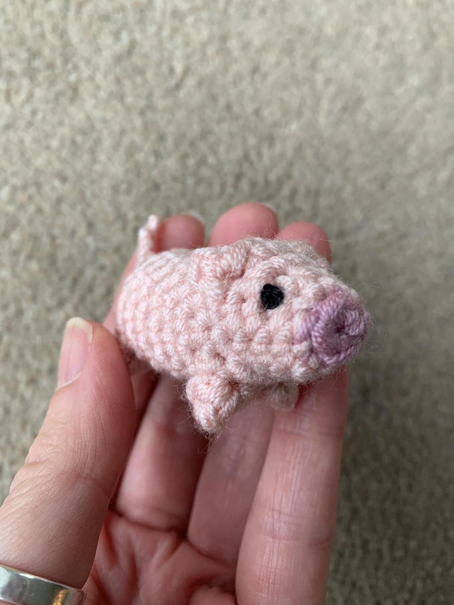 Birthing Pig That Feeds Its Piglets - Pig with Piglets Crochet Pattern