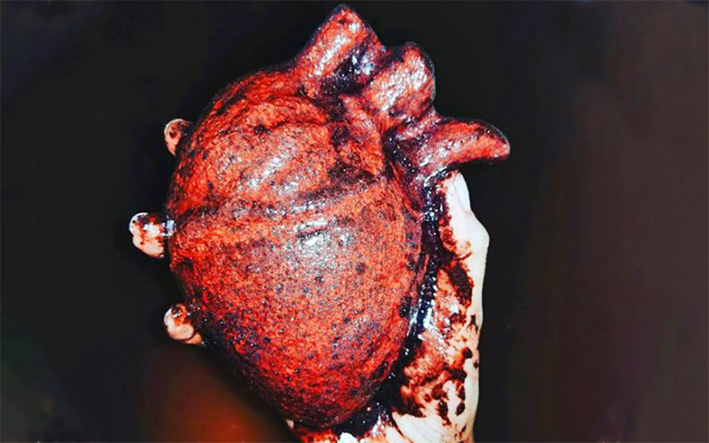 Bloody Heart Bath Bomb - Anatomically Correct Heart Shaped Bath Bomb