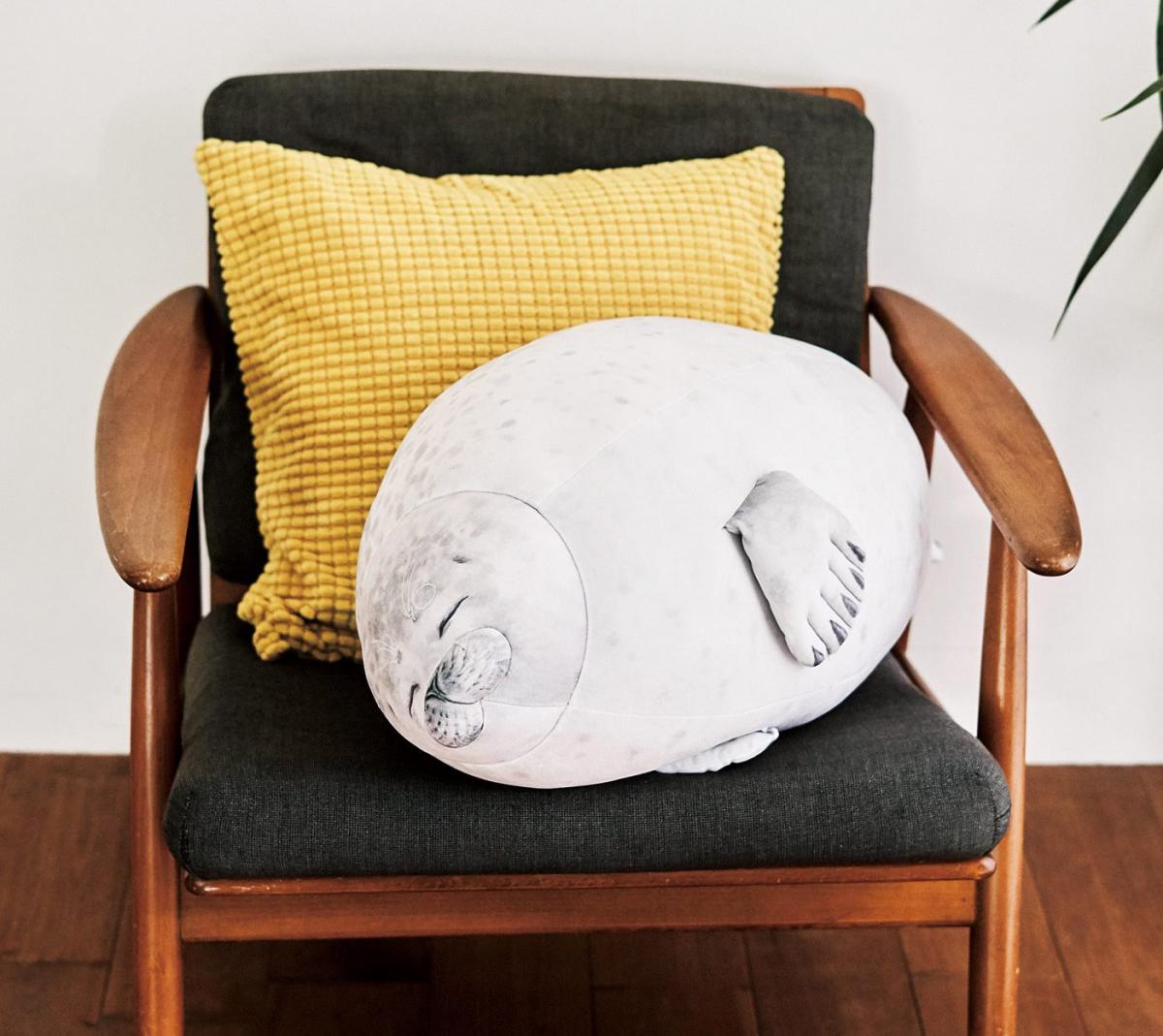 Blob Seal Pillow - Realistic seal pillow cushion