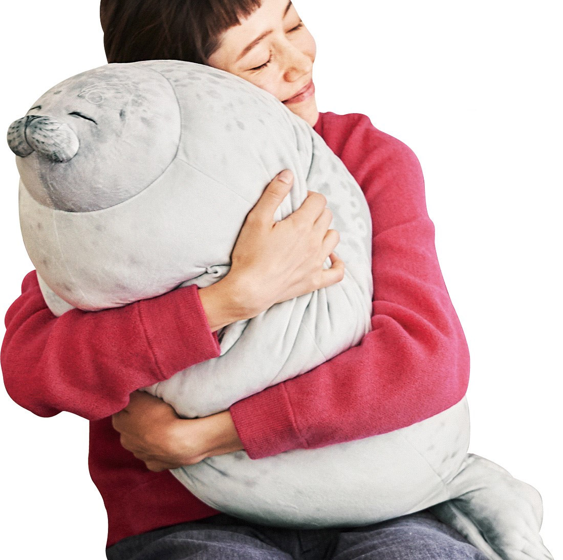 Chonky Seal Pillow - Realistic seal pillow cushion