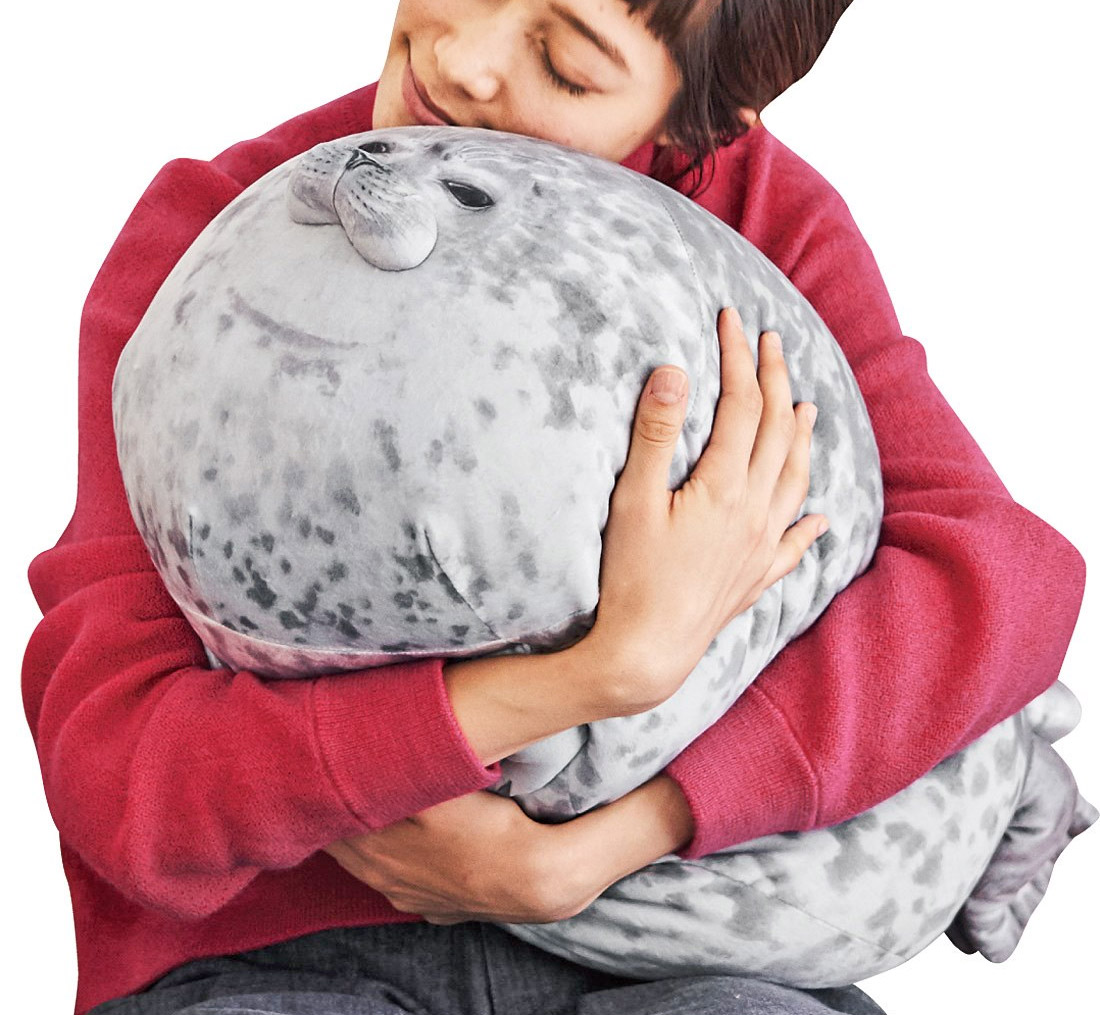 seal teddy pillow