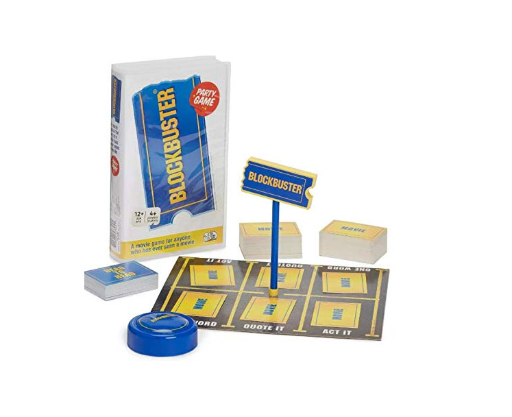 Blockbuster movie trivia game - Blockbuster VHS tape party game