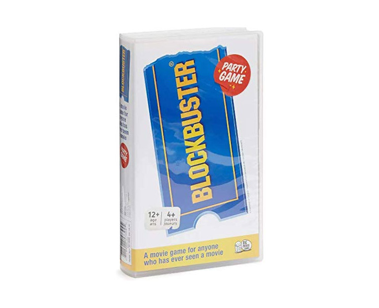 Blockbuster movie trivia game - Blockbuster VHS tape party game