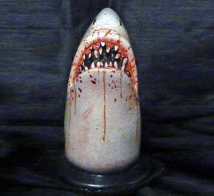 Bloody Shark Drain Stopper