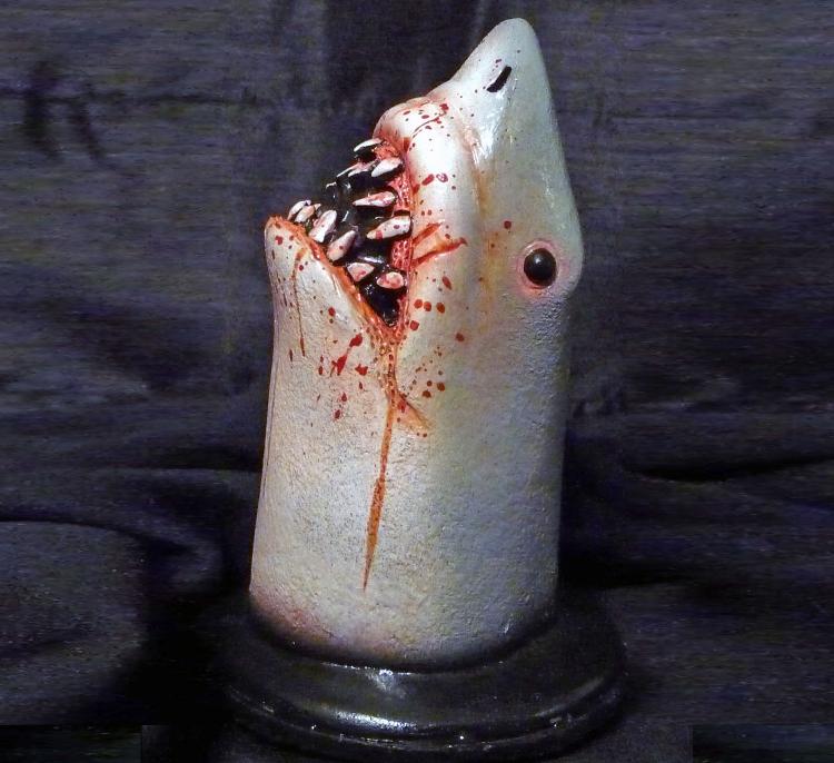 Bloody Shark Drain Stopper