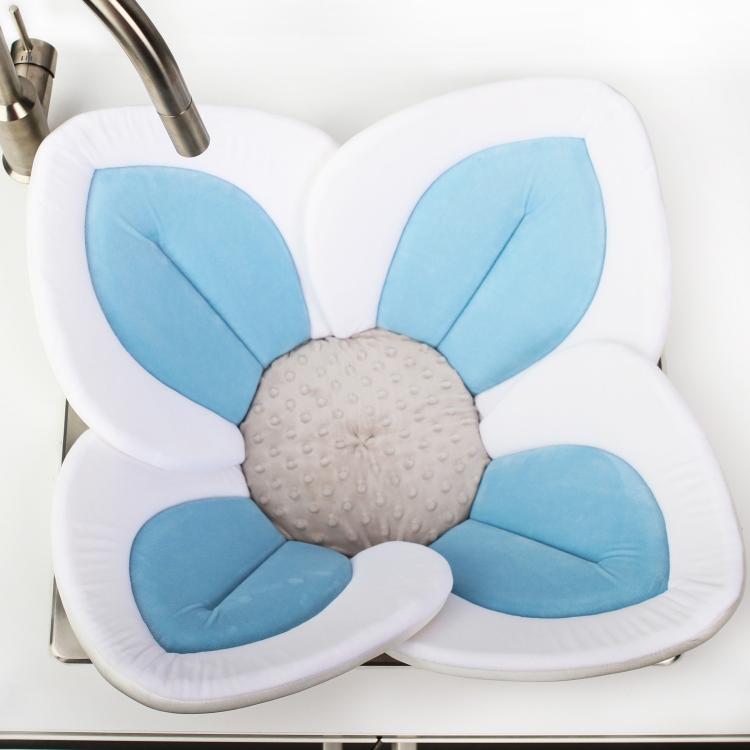 Blooming Bath - Flower Shaped Baby Support For Sink and Tub Baths - Cuddly and soft baby bath