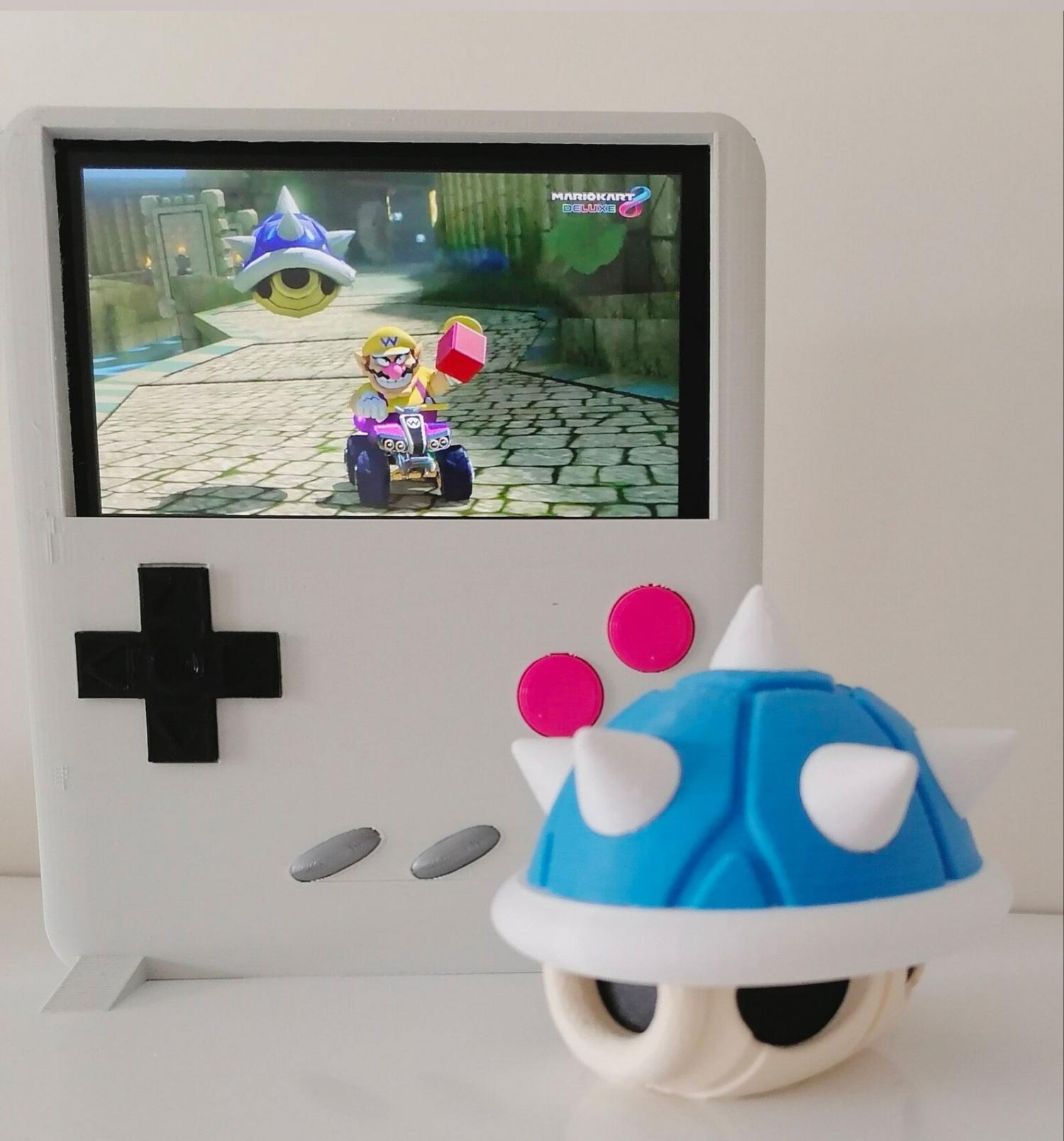 Mario Kart Blue Shell Nintendo Switch Games Cartridge Holder
