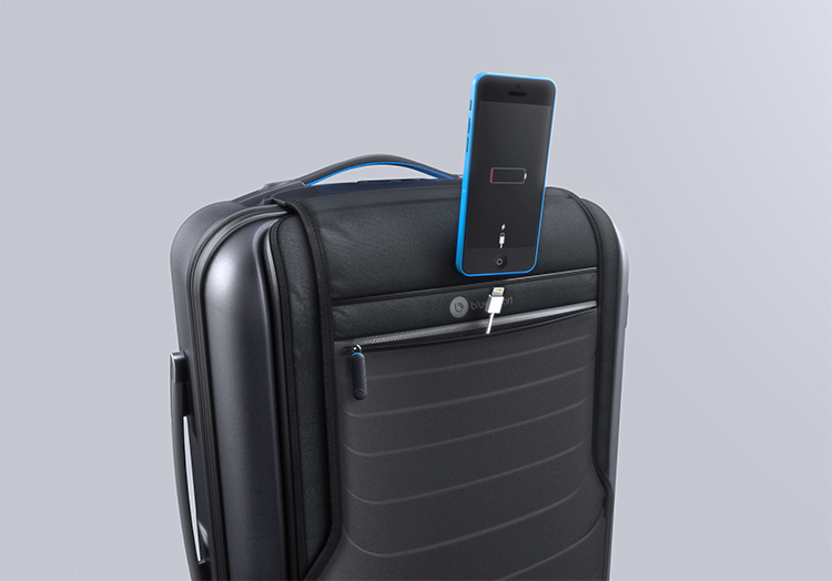 luggage with charging