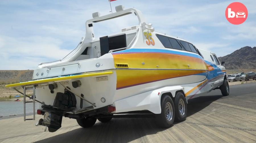 Boaterhome 3-in-1 van, boat, and RV - Half boat half van