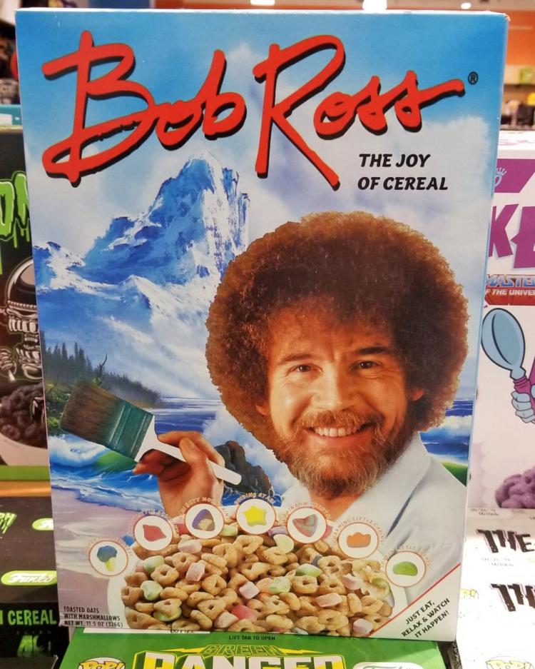 Bob Ross Cereal - Bob Ross The Joy Of Cereal