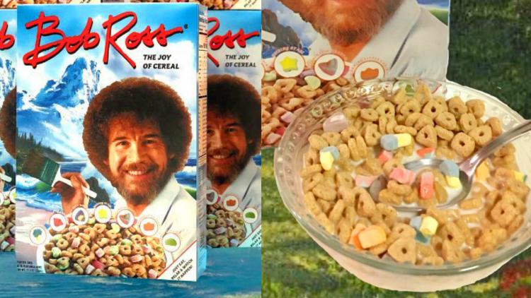 Bob Ross Cereal - Bob Ross The Joy Of Cereal