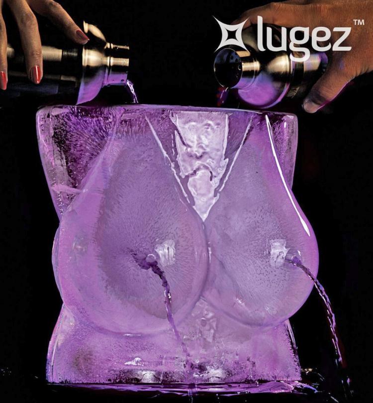 Large Penis Ice Luge DIY Freeze At Home