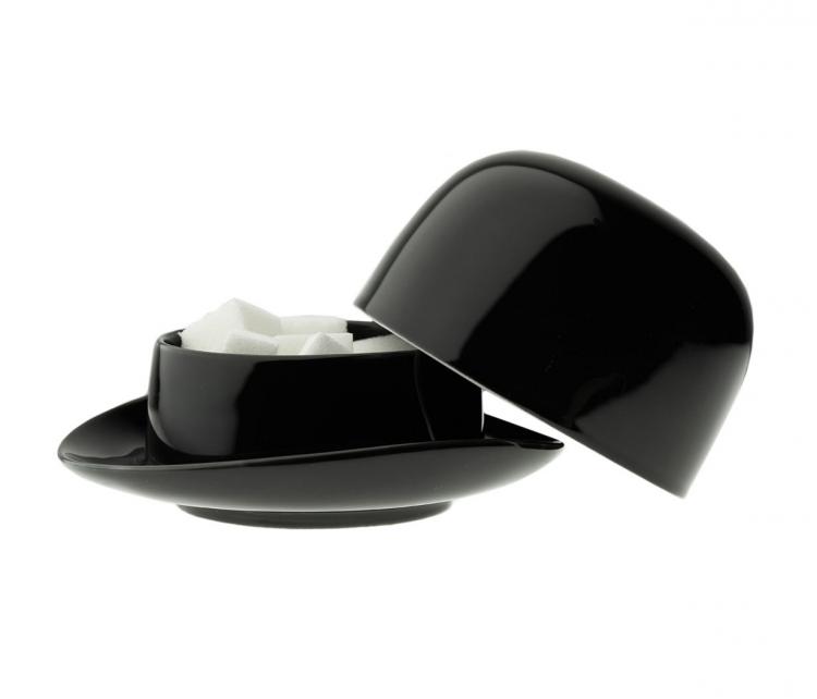 Bowler Hat Sugar Bowl - Bowler Hat Sugar Cube Holder